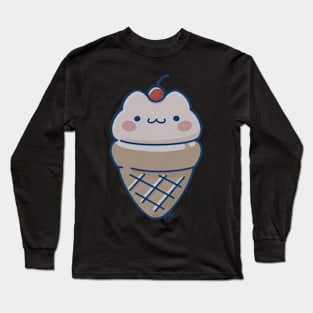 Kawaii ice cream Long Sleeve T-Shirt